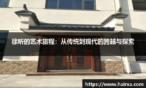 徐昕的艺术旅程：从传统到现代的跨越与探索